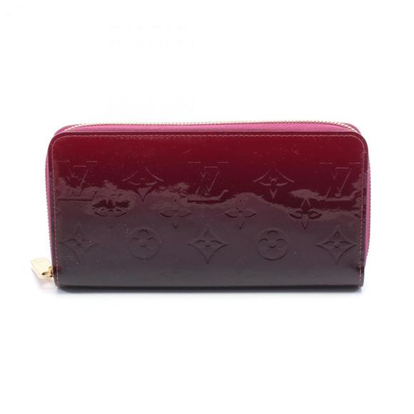 Louis Vuitton LOUIS VUITTON Zippy Wallet Round Long Leather Vernis Women's Bo... - Picture 1 of 8